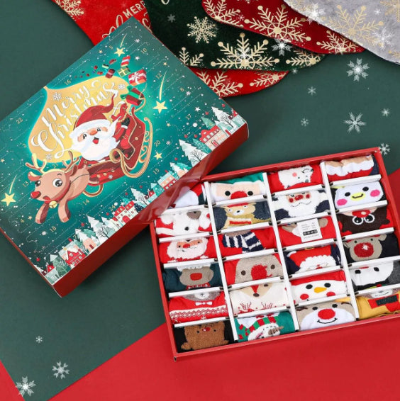 Popular Christmas Stockings 24 Pairs