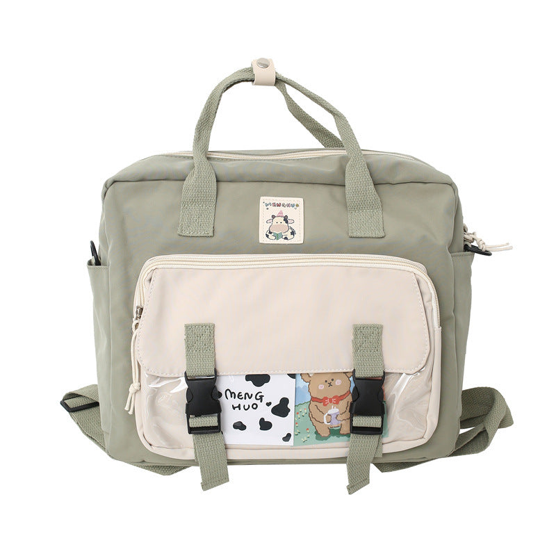 Junior High School Students' Multipurpose Single Shoulder Backpack