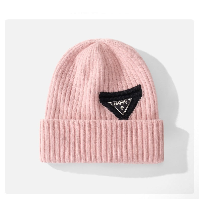 All-matching Thickened Rabbit Fur Knitted Hat