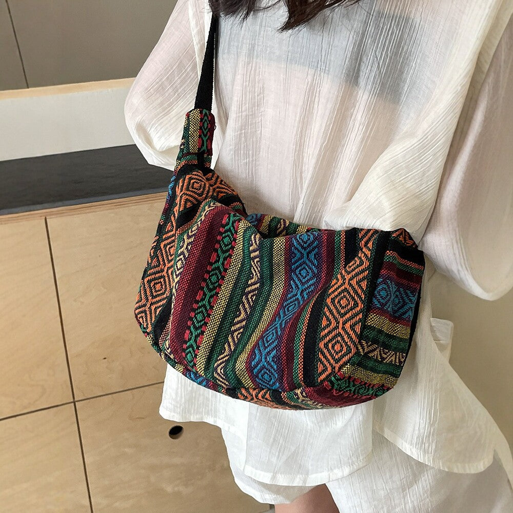 Large-capacity Vintage Versatile Crossbody Bag Fashionable