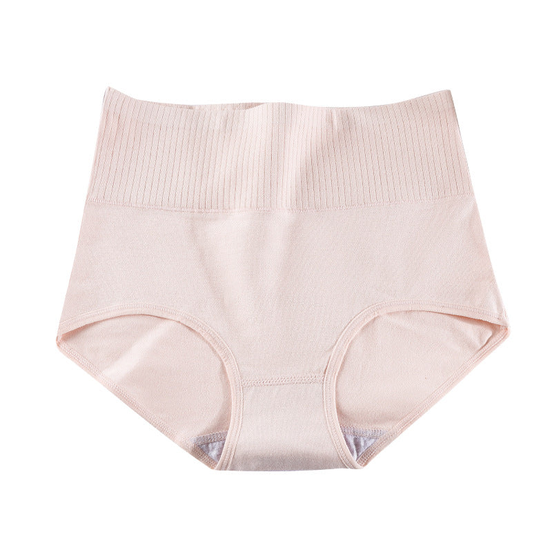 Purified Cotton Belly Contracting Hip Raise High Waist Underwear