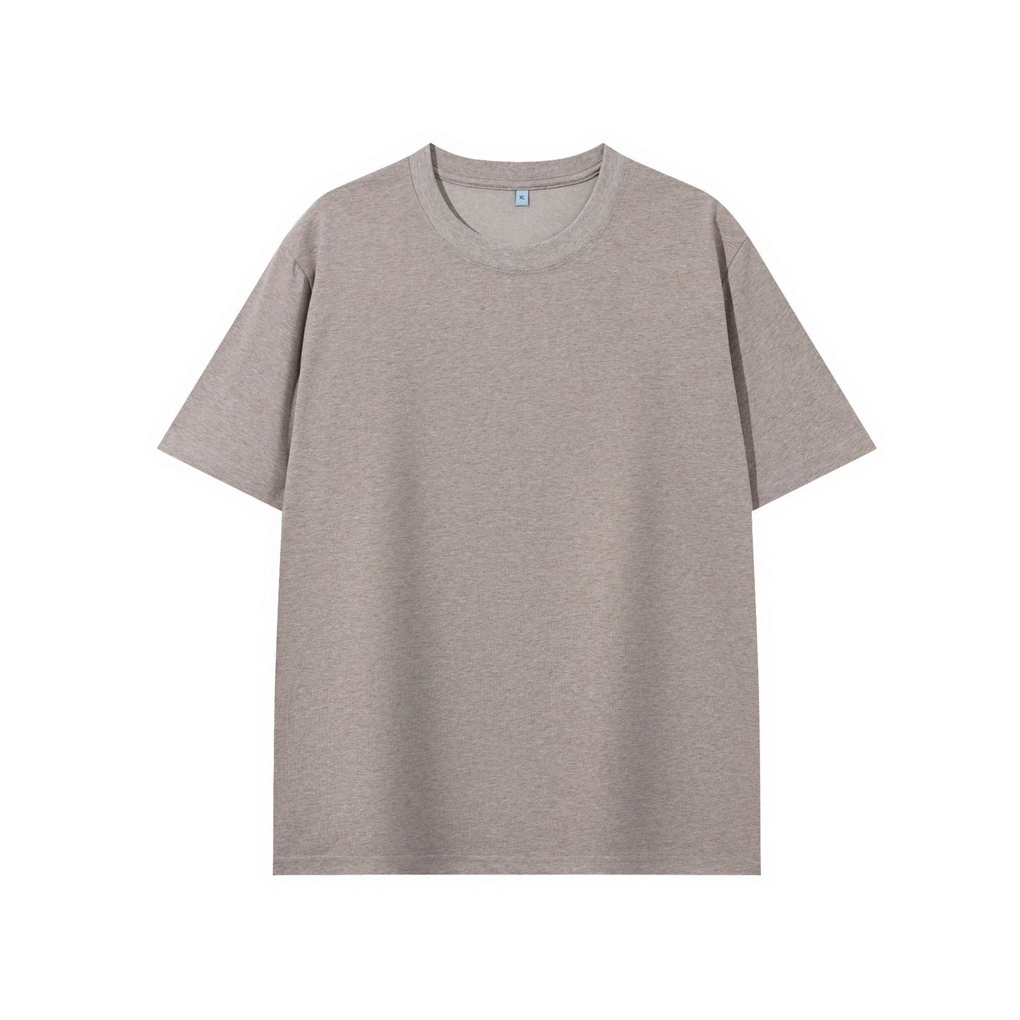 Summer Pure Color Minimal Versatile Short T