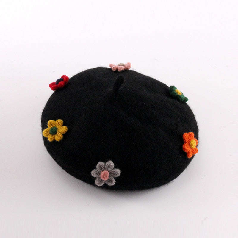 Warm Beret British Fashion Painter Hat