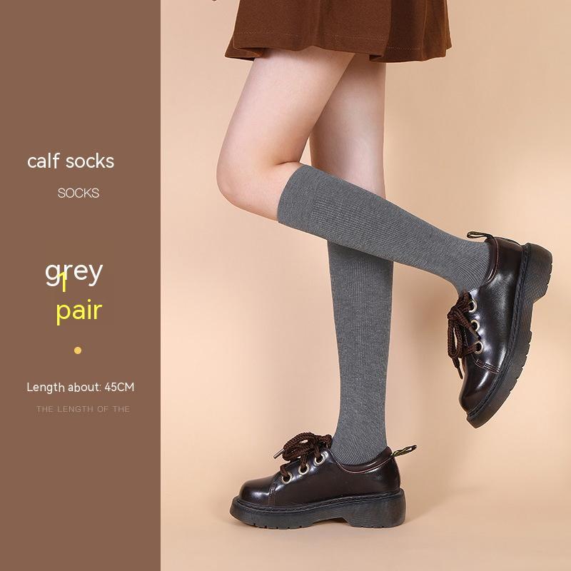 Women's Fashion Simple Overknee Long Boot Socks
