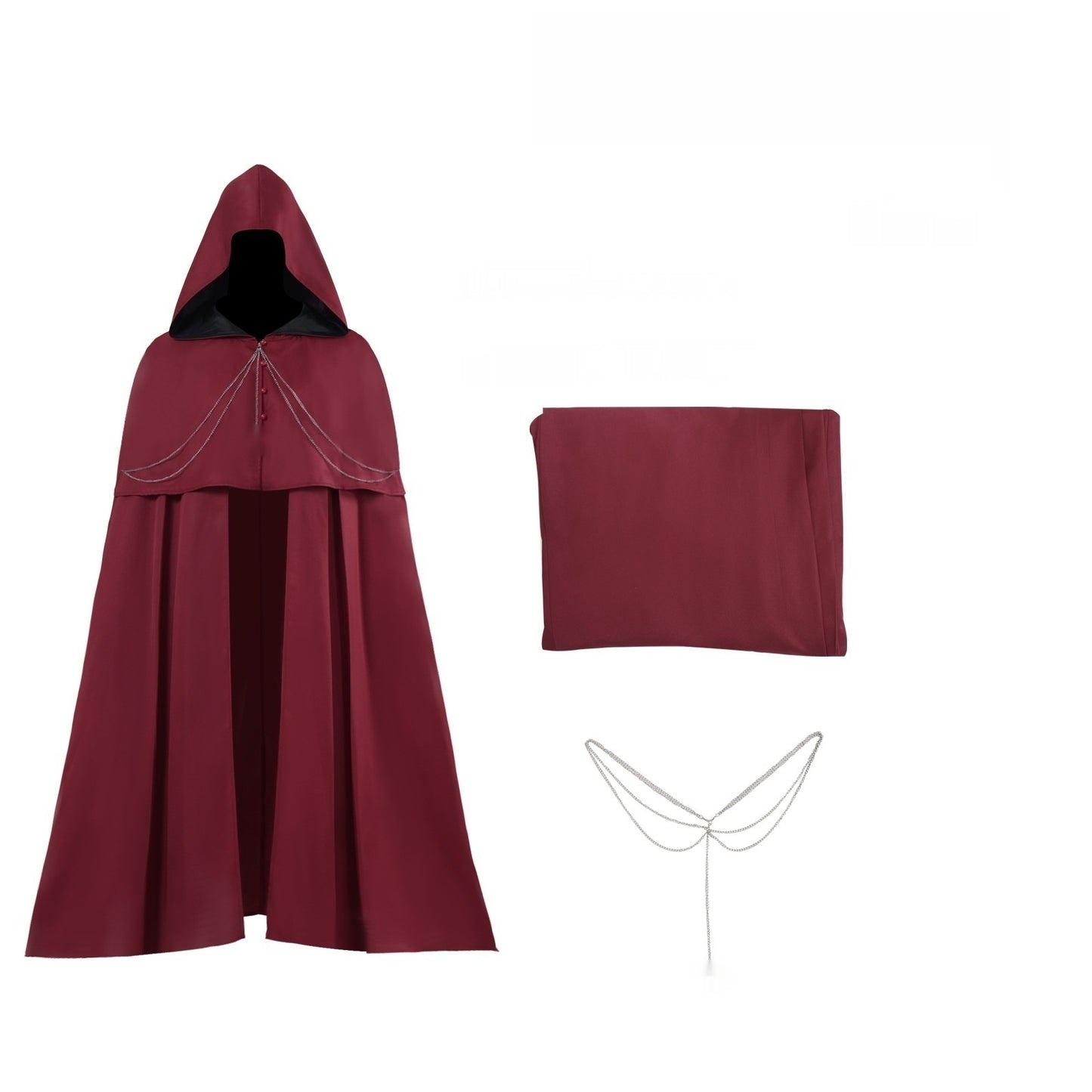 Renaissance Cloak Stage Show Performance Gown Cosplay