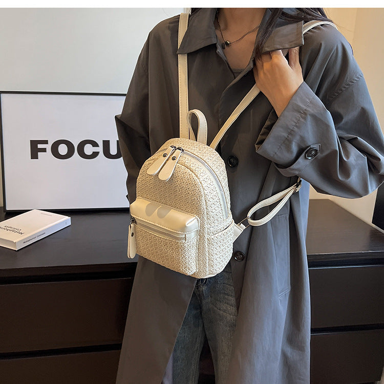 Summer Small Backpack Mini Versatile Small Schoolbag