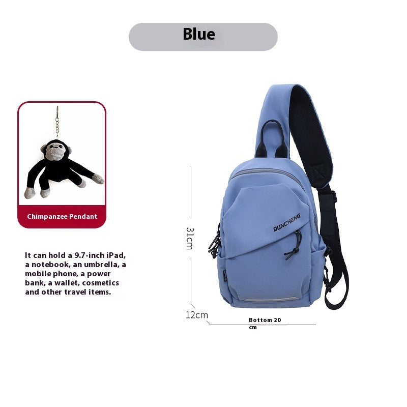 Crossbodytaske Lille skuldertaske Herrebrysttaske