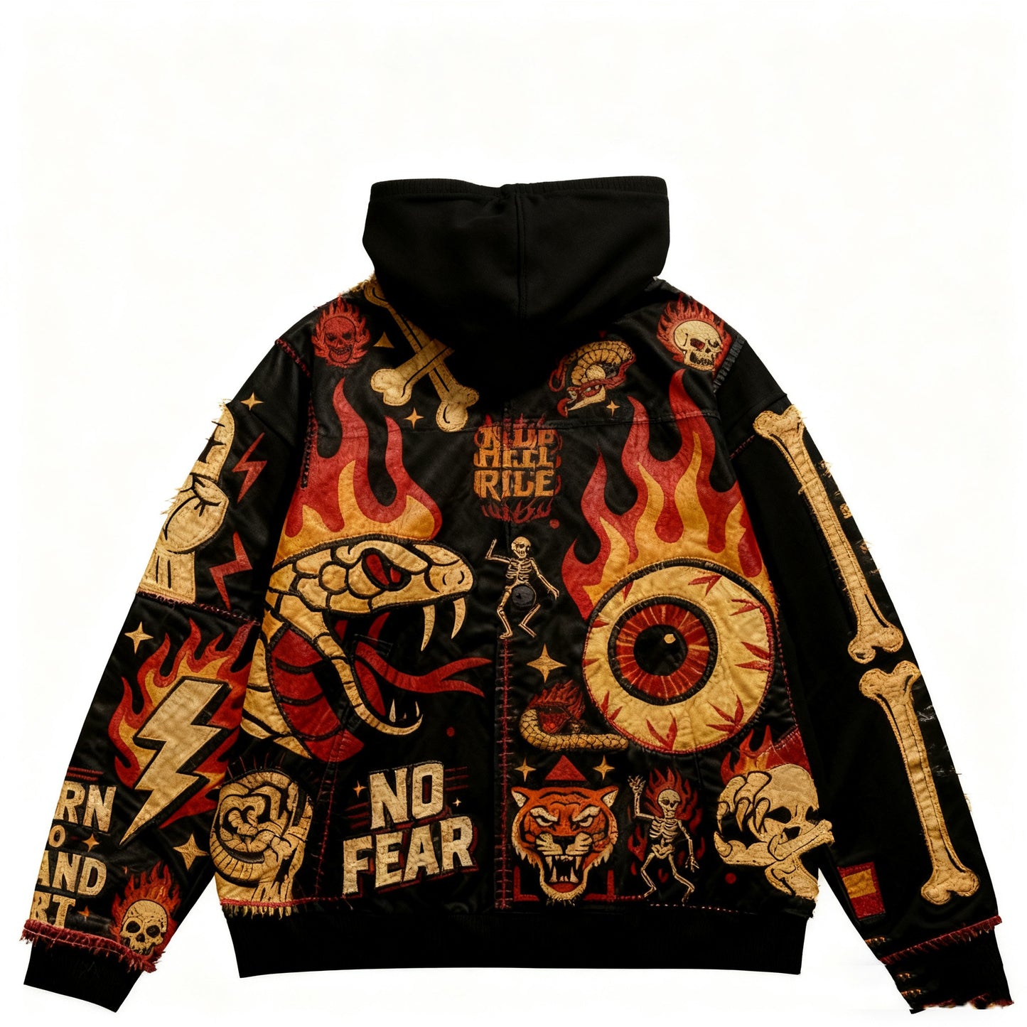 Mode Afslappet Trykt Polyester Sweater