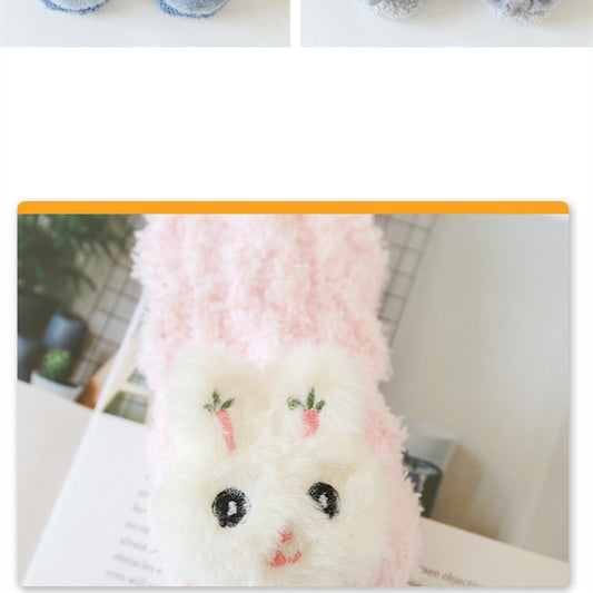 Warm Children Cartoon Doll Knee Socks