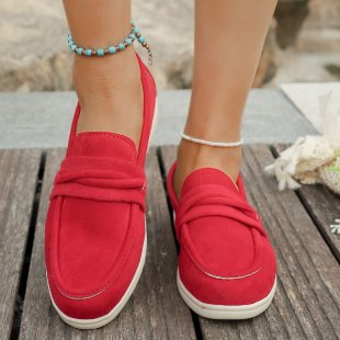 Spring Leisure Women's Flat Shoes Pumps Plus Size