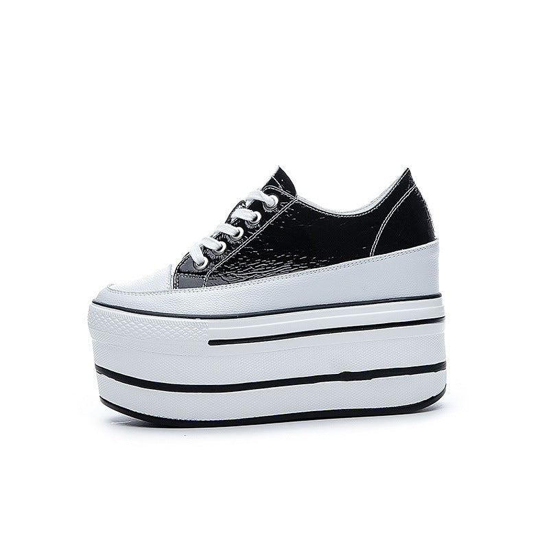 Inner Increase 10cm New Casual All-match Women's Platform Shoes