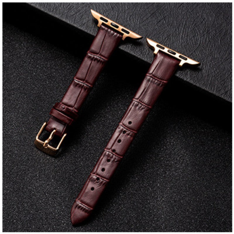 Strap Cowhide Slimming Female