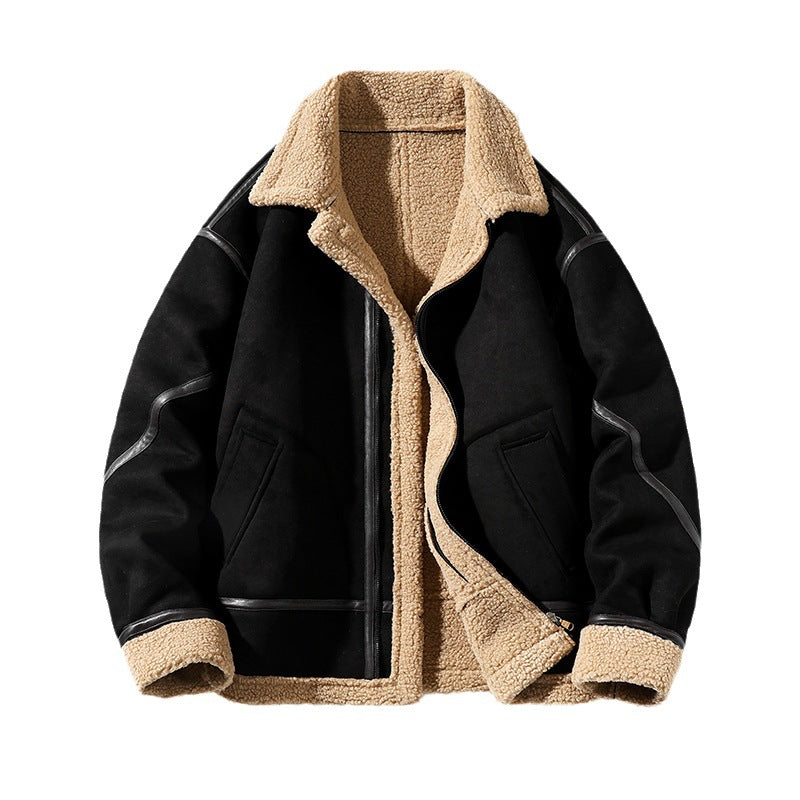 Loose Fashion Fleece Thickened Padded Jacket