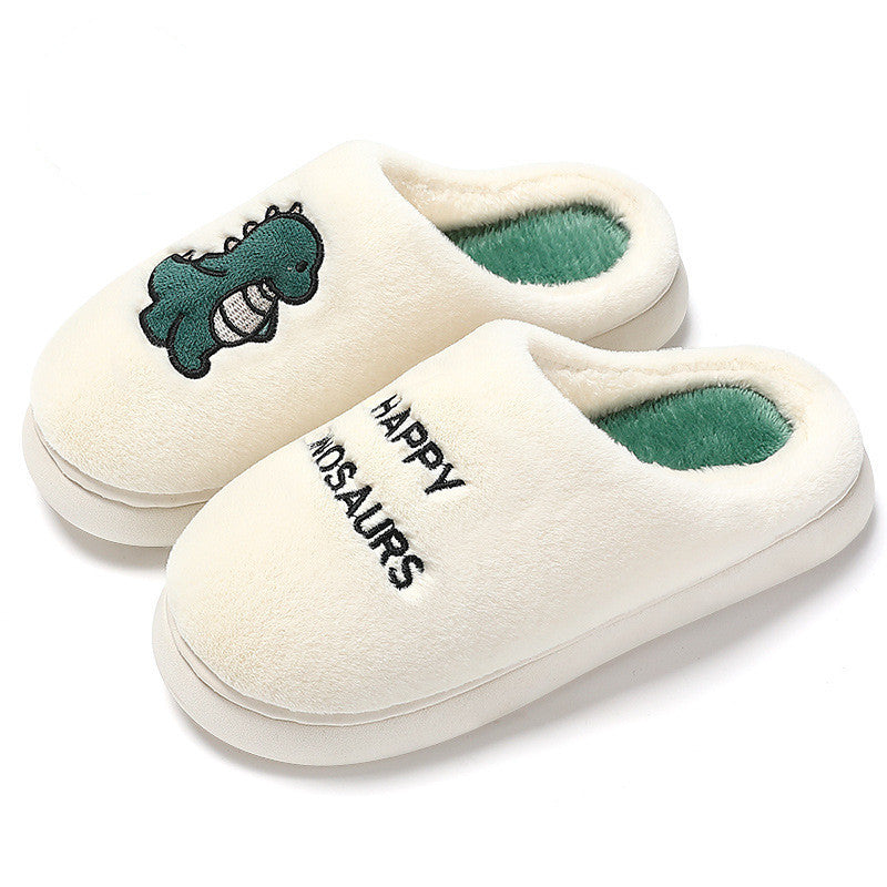 Cute Bear Cotton Slippers Winter Home Indoor