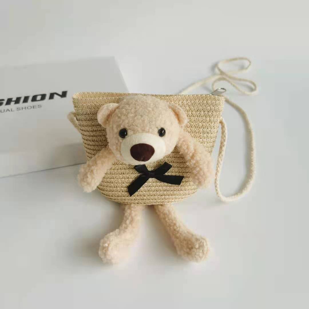 Mini Cute Bear Decorative Bag Diagonal Cross