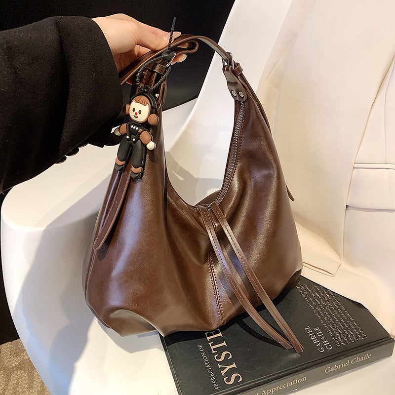 New Arrival Retro Trendy Shoulder Bag Korean-style Chic Commuter