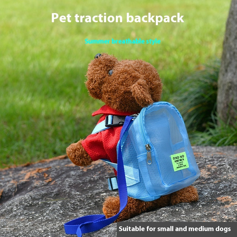 Breathable Backpack Portable And Simple Storage Bag Dog Backpack