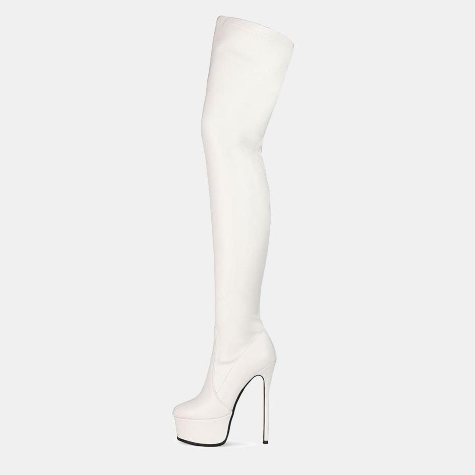Over The Knee High Heel Boots