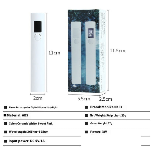 Hot Lamp Handheld In-line Lamps Led Light Digital Display
