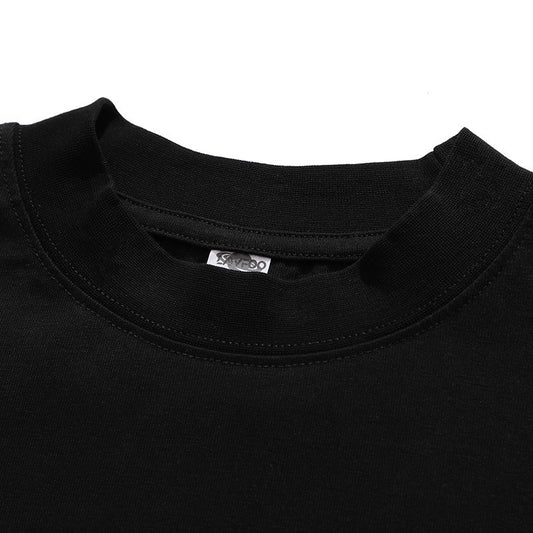 Amerikansk High Street Hip Hop Langærmet T-shirt med Print til Mænd
