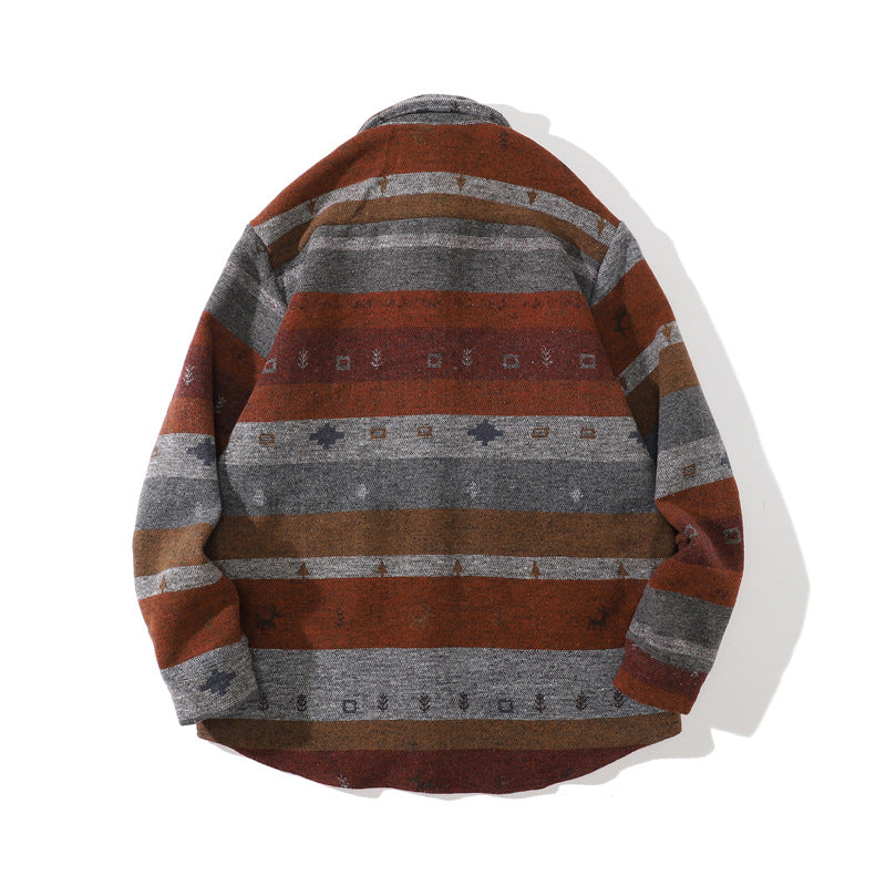 Men's And Women's Autumn Winter Casual Loose Jacket