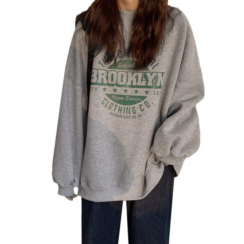 Women's Round Neck Loose Sweater