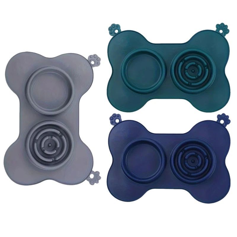 Silicone Licking Pad Pet Placemat Anti Slip Cat Slow Eating Mat Anxiety Relief Training Dog Lick Mats Feeding Licking Plate Pad