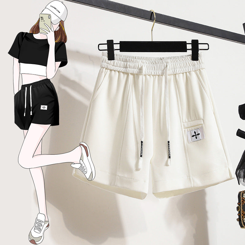Women's Summer Thin Niche Loose Casual Sports Shorts