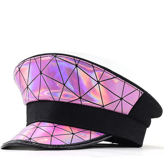Women's Rose Leather Photography Party Wedding Hat