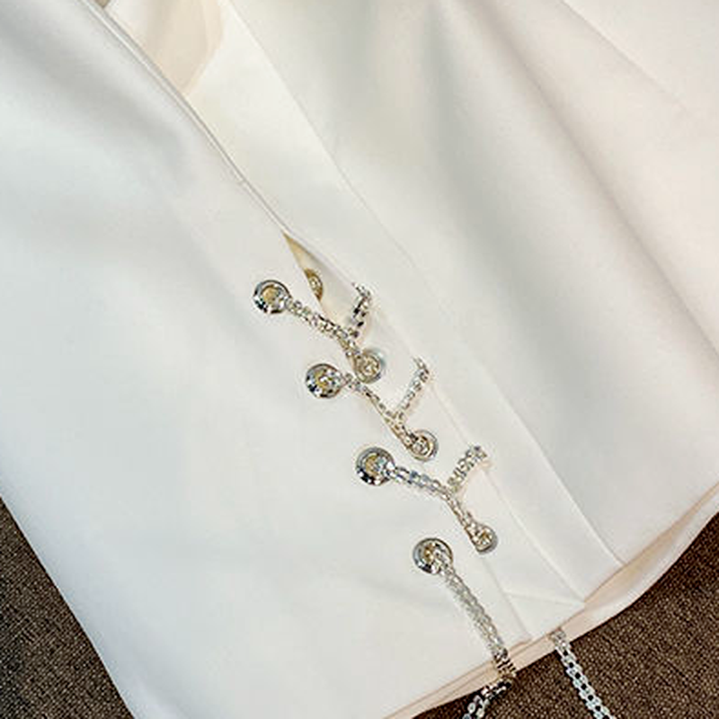 Design Short Long Sleeve Jacket French Retro