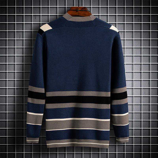 Sweater Jacket Men's Korean Version Of The Trend Of The New Autumn And Winter Tide Brand Loose