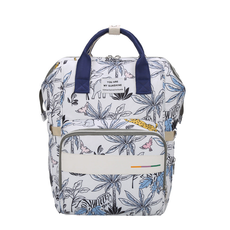Double Shoulder Bag With Multi-function And Large Capacity