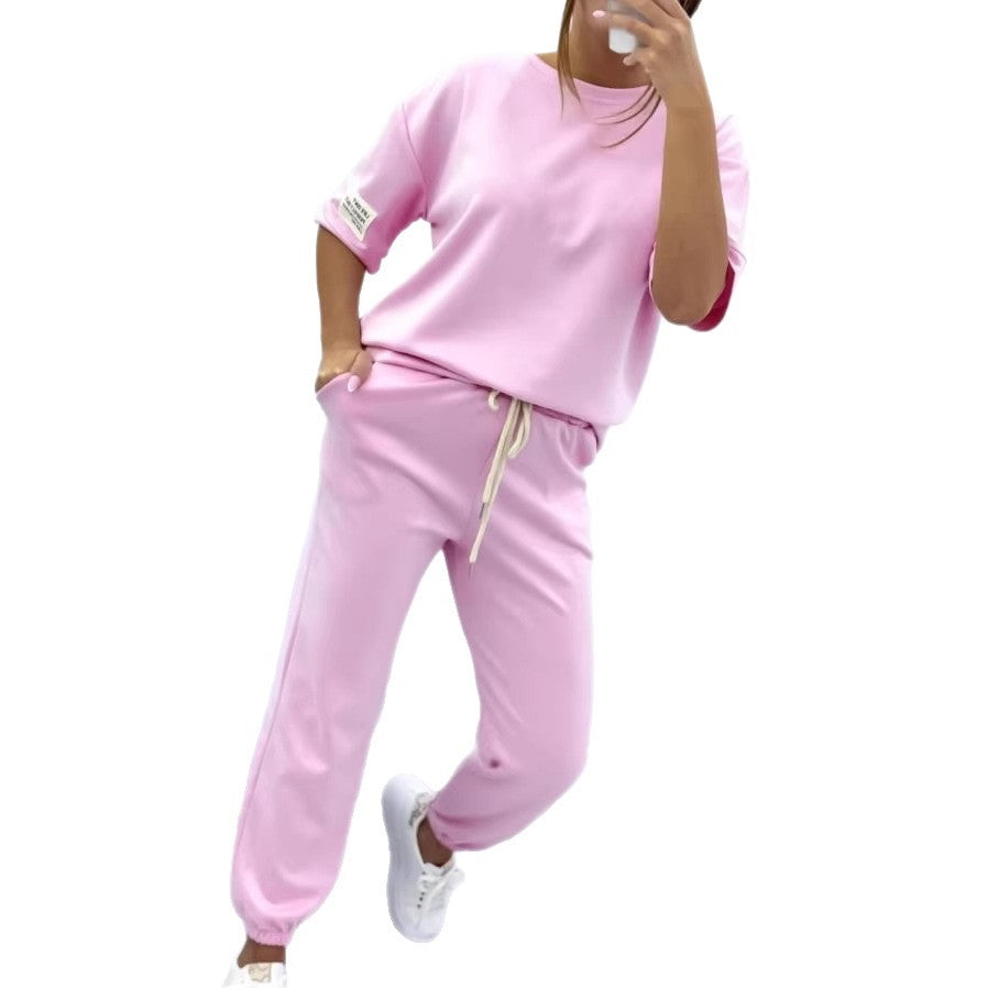 Long-sleeve Hooded Fleece-lined Double-sided Flannel Hoodie Pajama Set