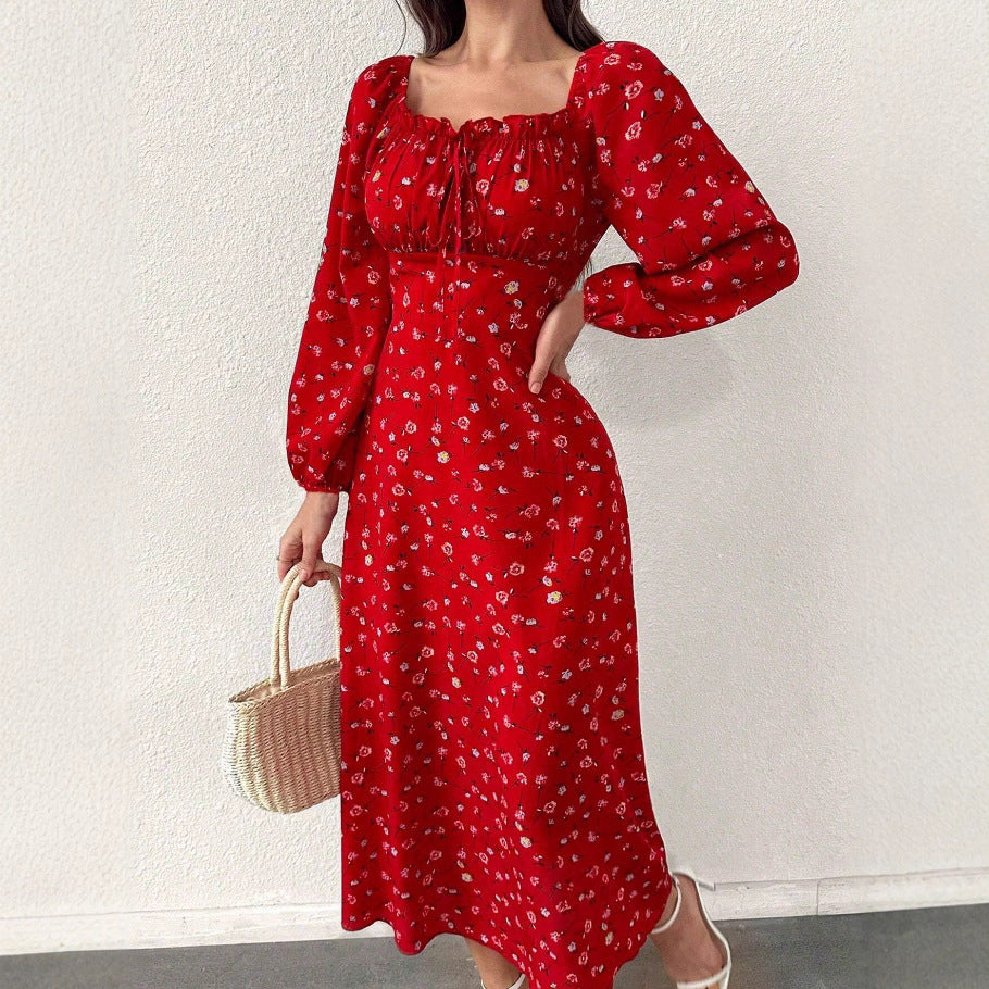 Resort-style Belted Maxi Dress Womens Clothing