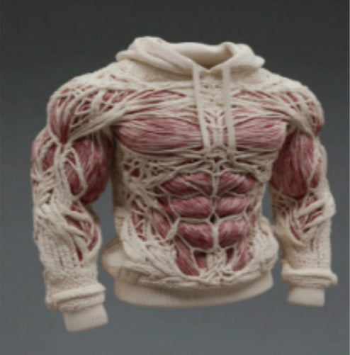 Fashion Casual Women's 3D Printed Round Neck Long Sleeve