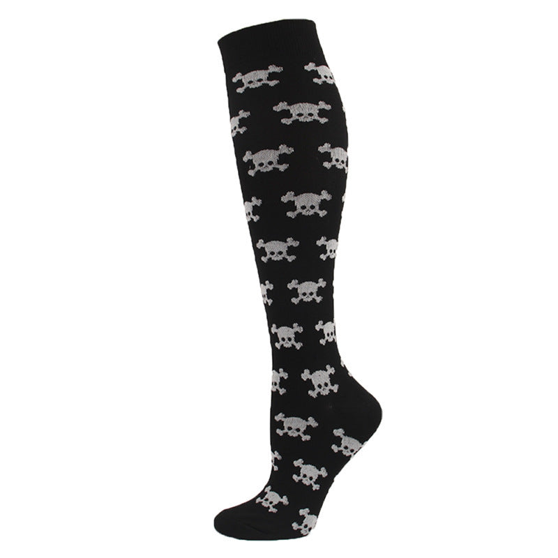 Sports Compression Stockings Multi-color Men's And Women's Outdoor Running Stockings