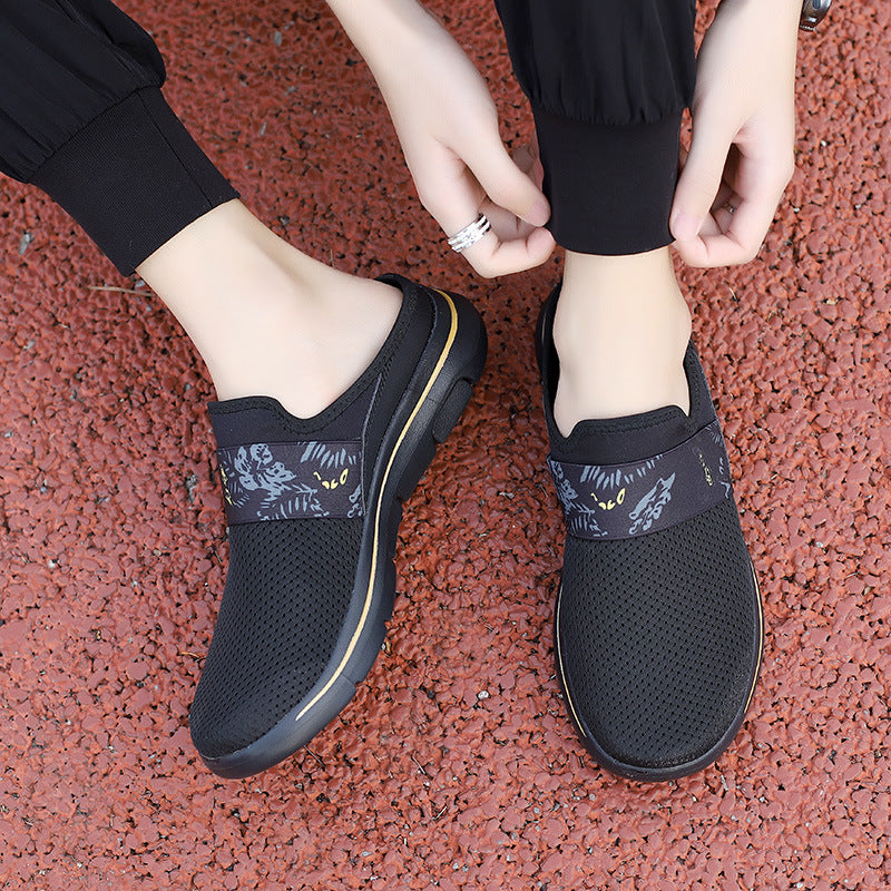 Soft-soled Mesh Surface Breathable Casual And Comfortable Women's Sneaker