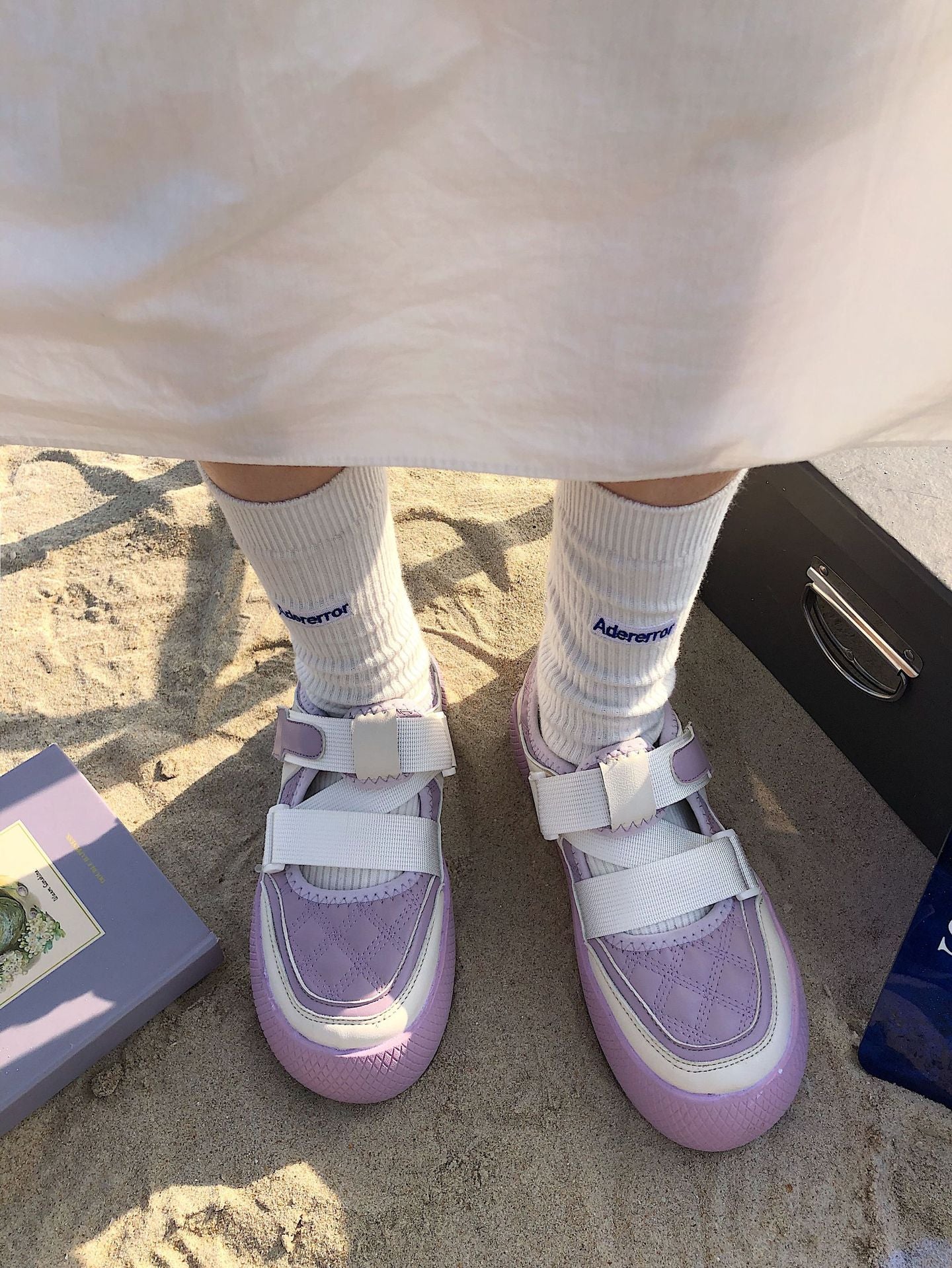 Student Velcro Casual Canvas Shoes Trend