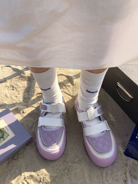 Student Velcro Casual Canvas Shoes Trend