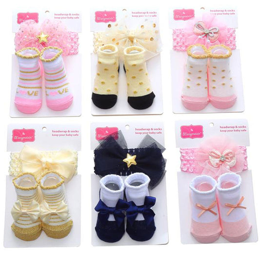 New Polka Dot Three-dimensional Hair Ball Flip Up Children's Socks