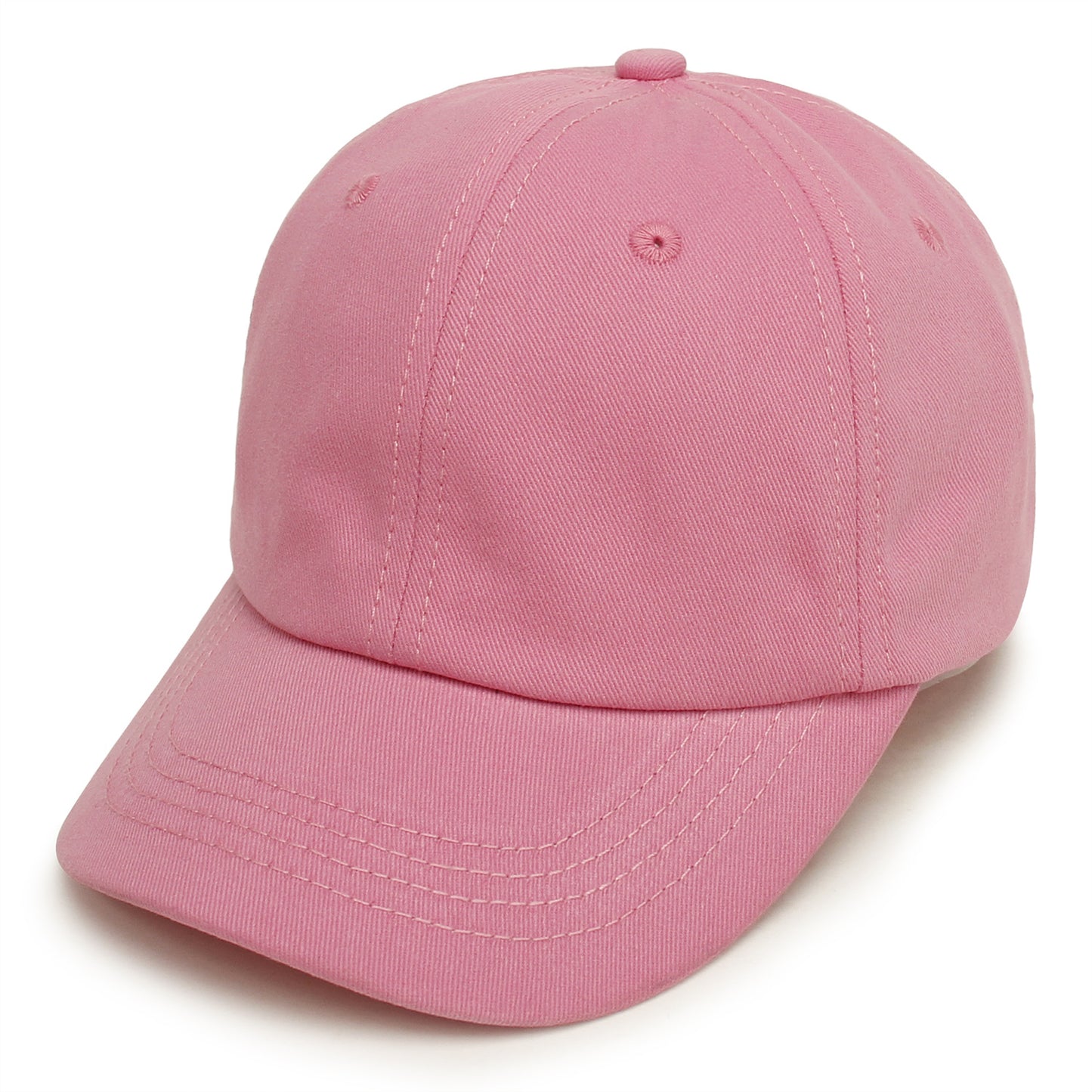 Children's Outdoor Leisure All-match Solid Color Curved Brim Sun Hat
