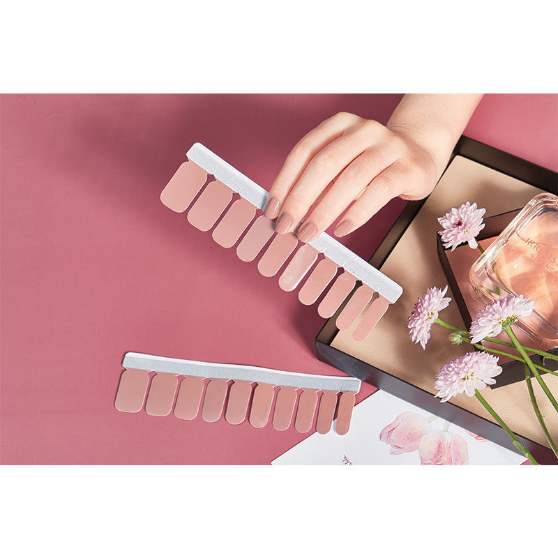 European And American Cross-border Tearable Color Nail Stickers