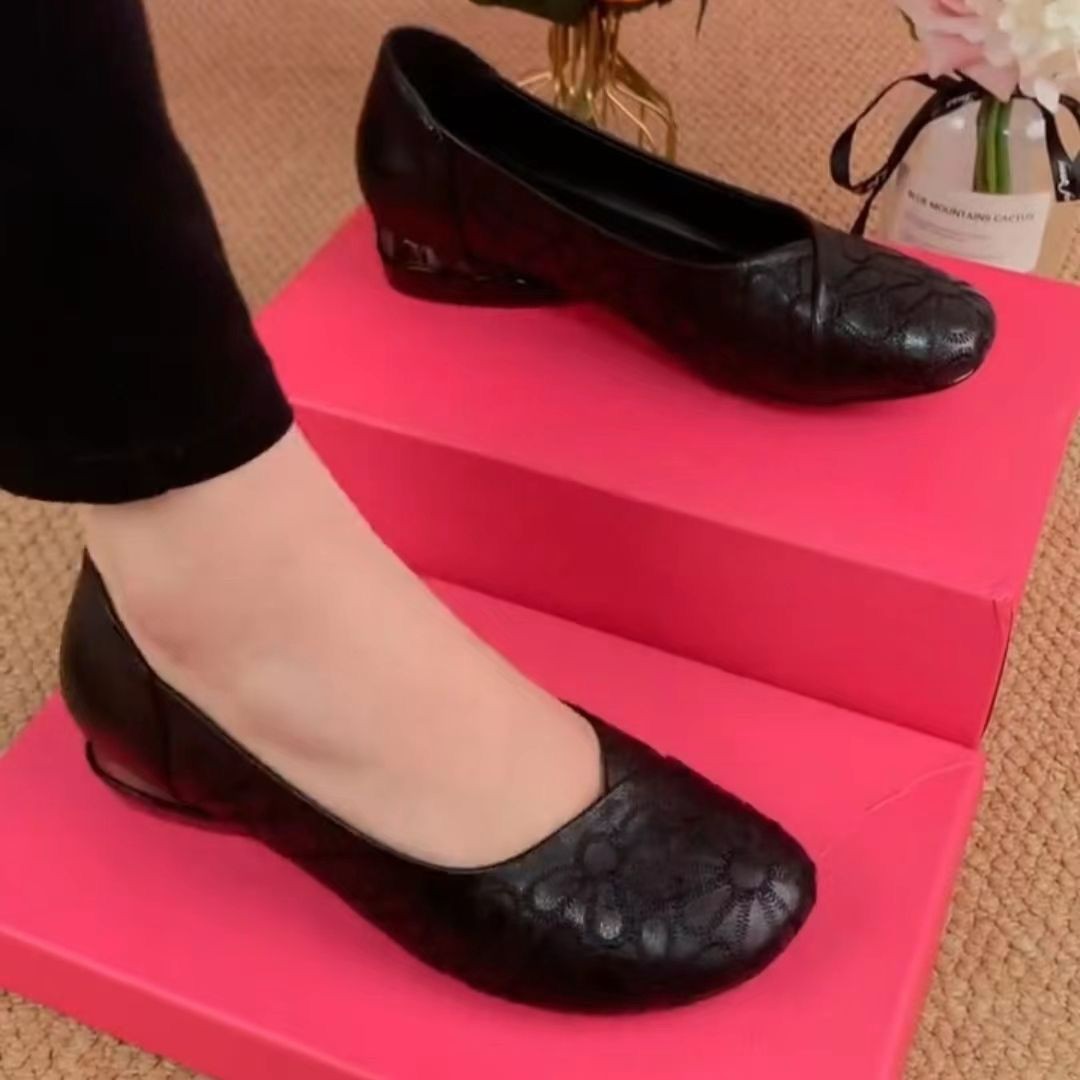 Fashionable British-style Shoes For Middle-aged And Elderly Mothers