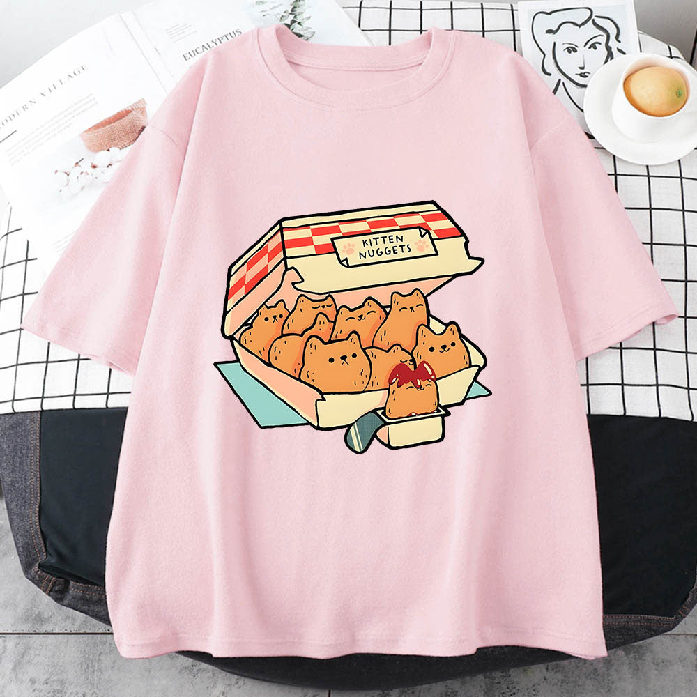 Cute Cat Biscuits Dipping Sauce Print