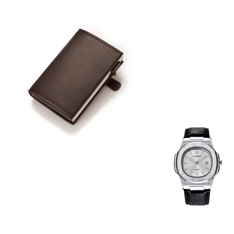 Watch Men's Belt Calendar Quartz Watch
