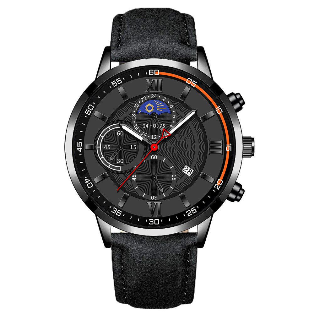 Fully Automatic Calendar Luminous Quartz Watch