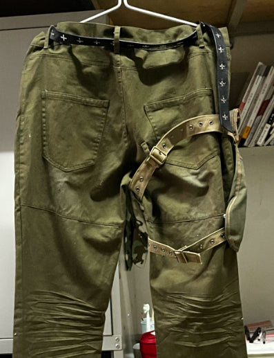 Trumpet Extinction Cotton Sleeve Pants
