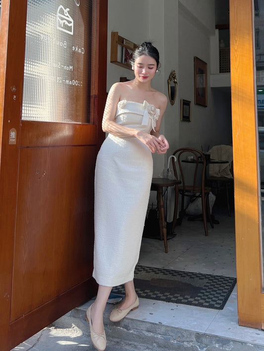 Feminine Slim Fit Light Dress