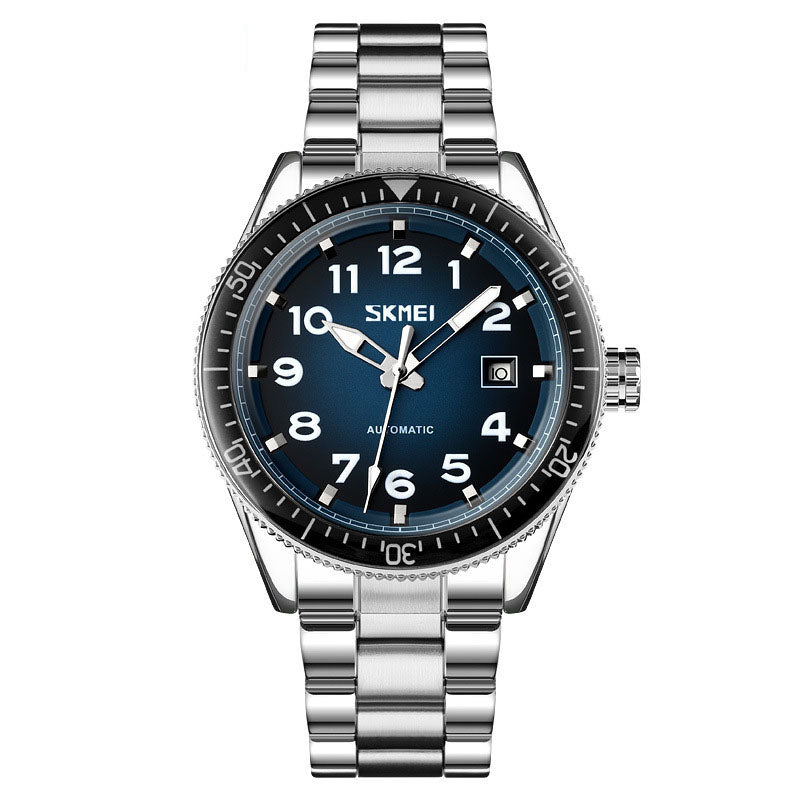 Fully Automatic Quartz Watch With Student Waterproof Transparent Bottom