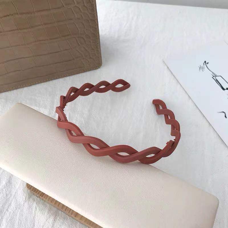 New Minimalistic Headdress Candy Color Plastic Headband